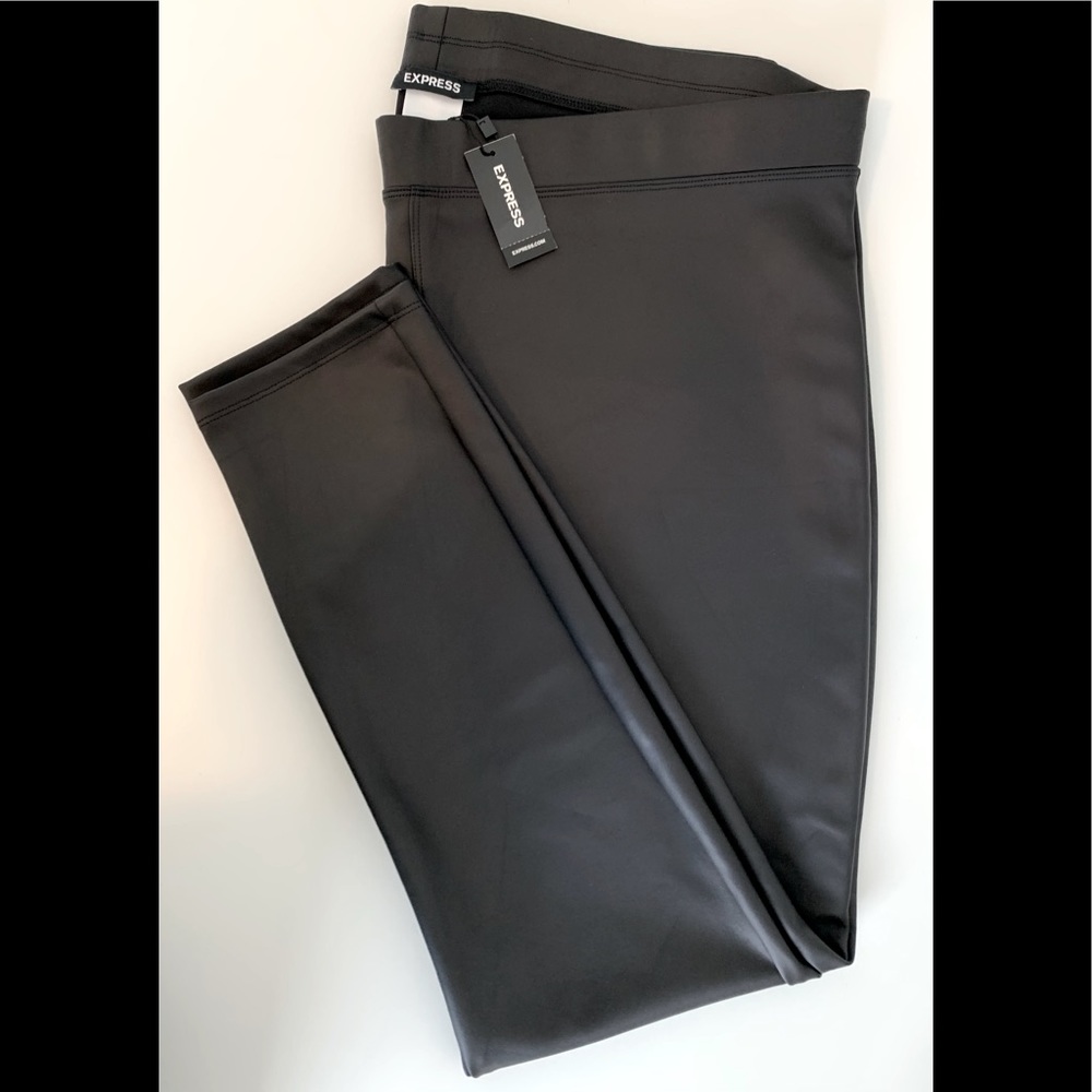 Express Faux Leather Leggings